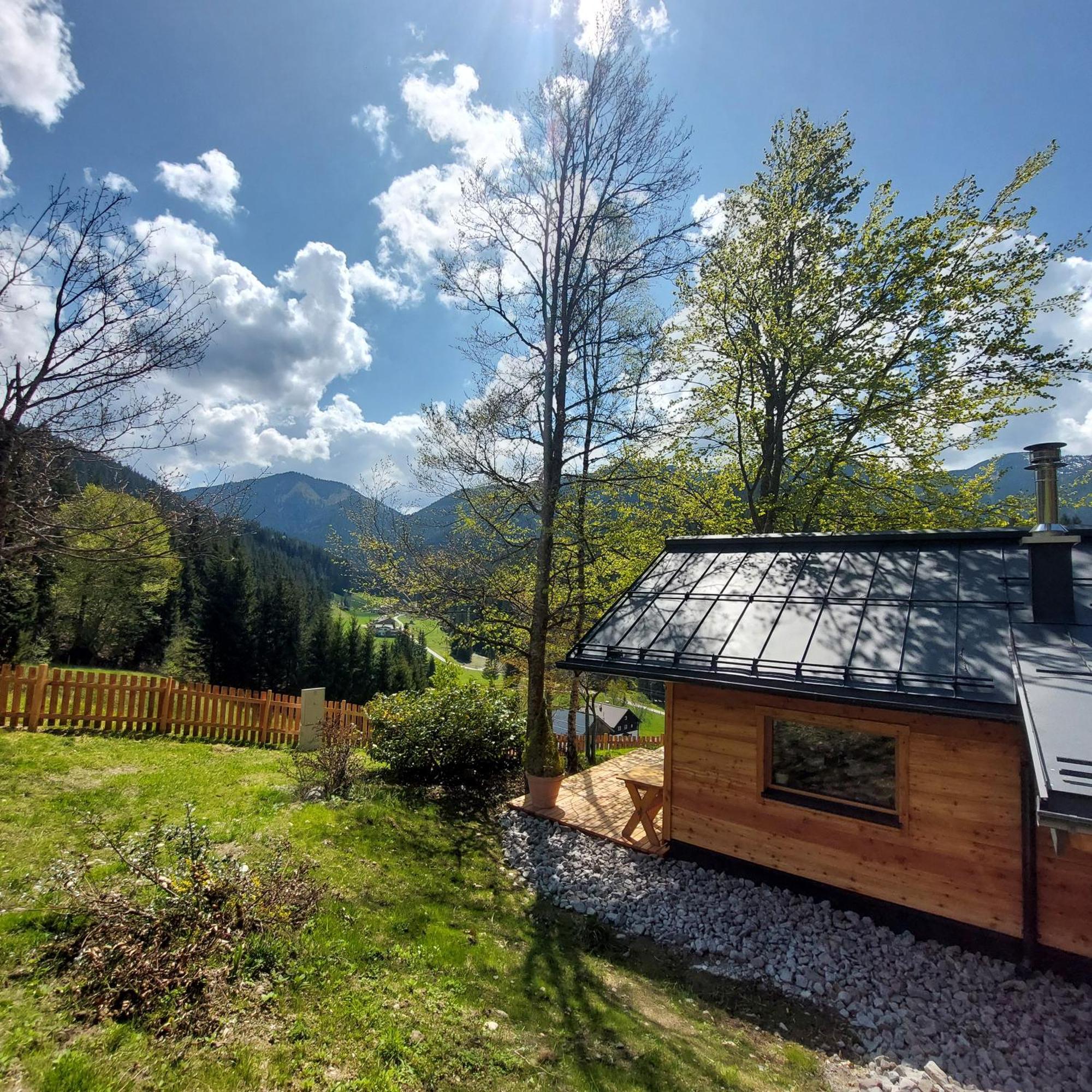 Huette Neuhaus Villa Annaberg im Lammertal Exterior photo