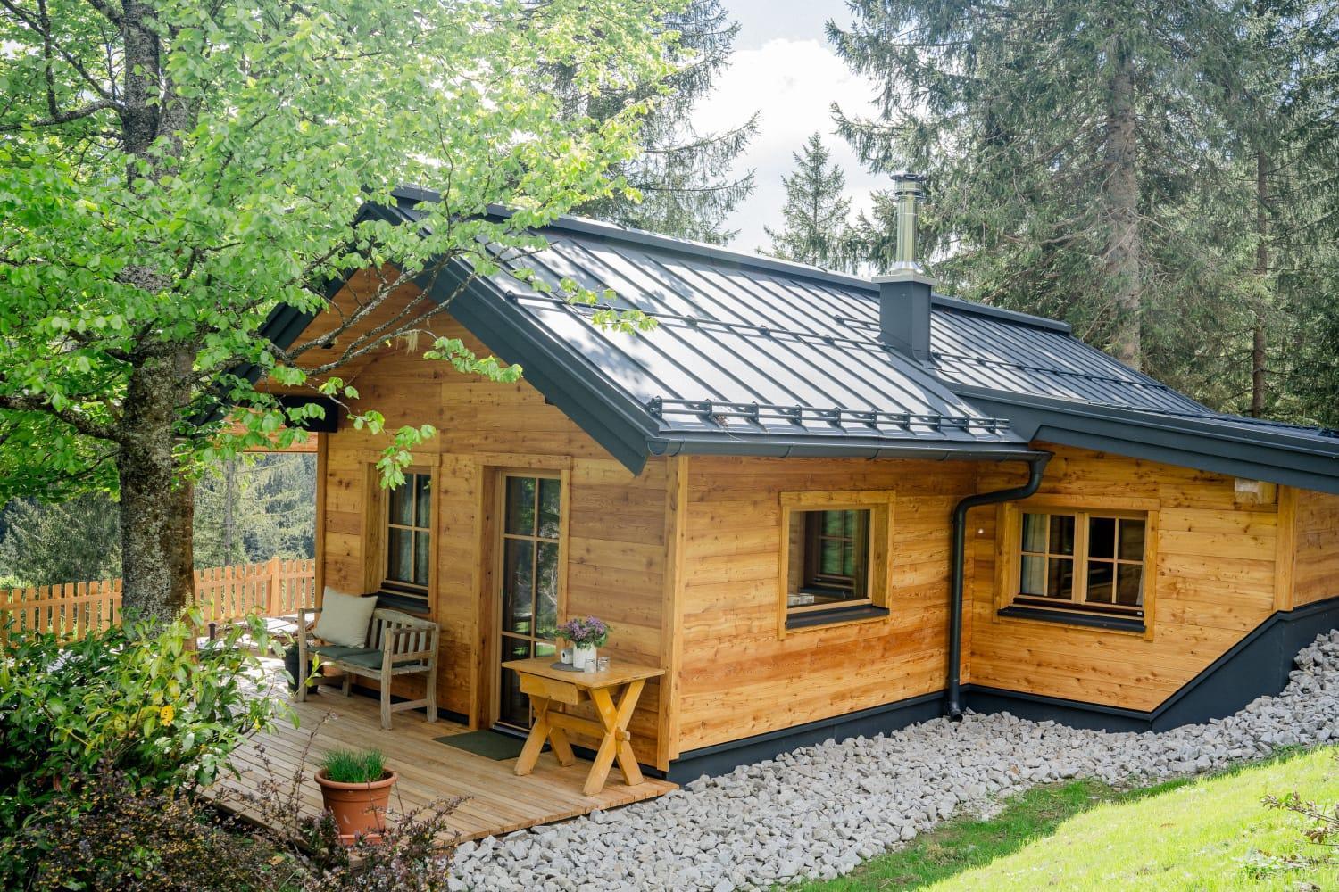 Huette Neuhaus Villa Annaberg im Lammertal Exterior photo